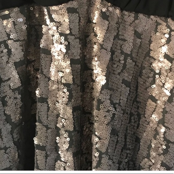 🆕 NWT • TORRID •Size 14 Black/Silver Sequin Dress - Picture 5 of 7